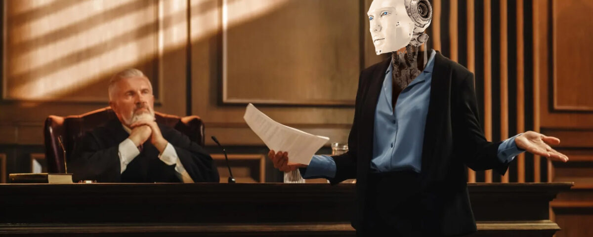 assistito da un avvocato robot