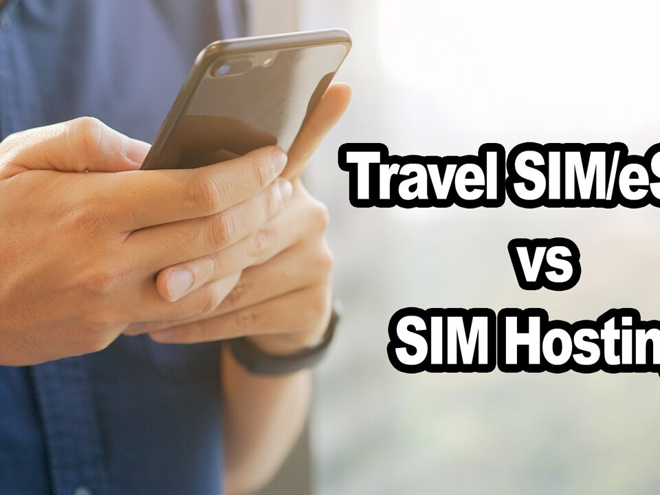 Comparación de Travel SIM/eSIM y servicios de alojamiento de SIM