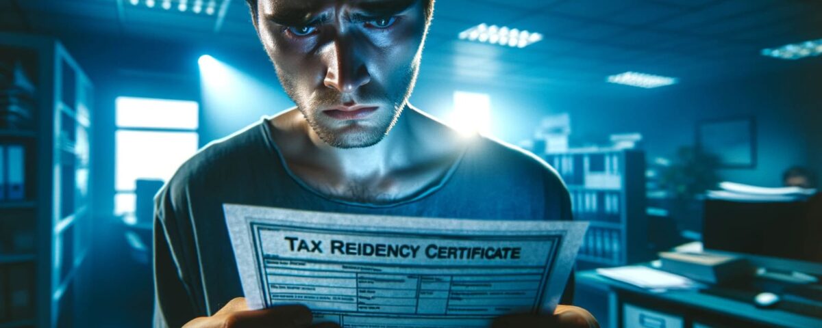 Certificate of Tax Residence in Panama