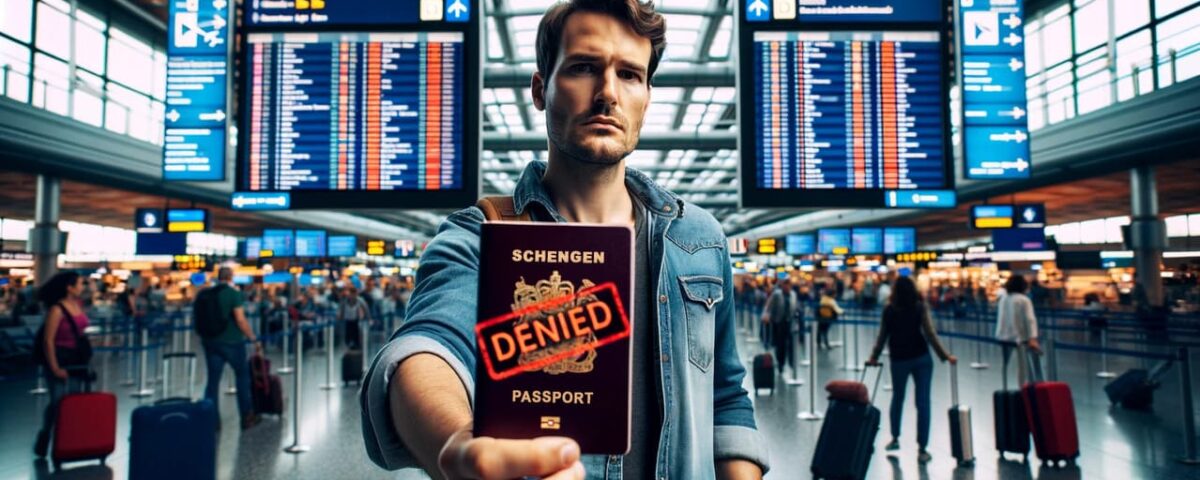 Visa Schengen negada