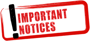 IMPORTANT NOTICES for residents in Panama, holders of Panamanian companies, and bank accounts of legal entities in Panama