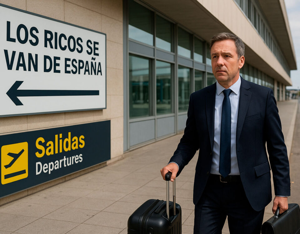 Los ricos se van de España