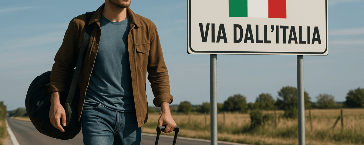Via dall’Italia! Non farti spremere dal fisco