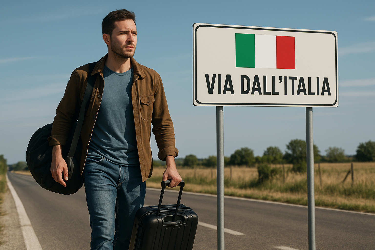 Via dall’Italia! Non farti spremere dal fisco