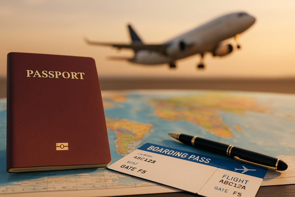 residencia sin obligación de vivir en el país, residenza senza obbligo di vivere nel Paese