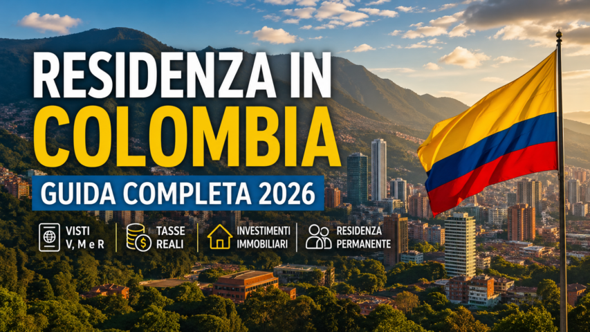 residenza in Colombia