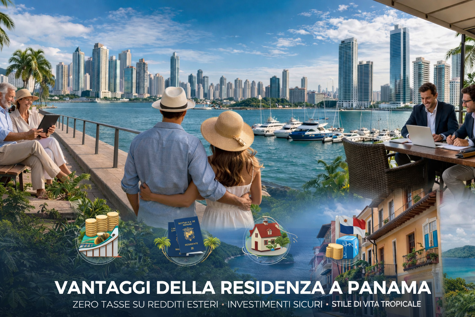 vantaggi della residenza a Panama per costruire un Piano B 